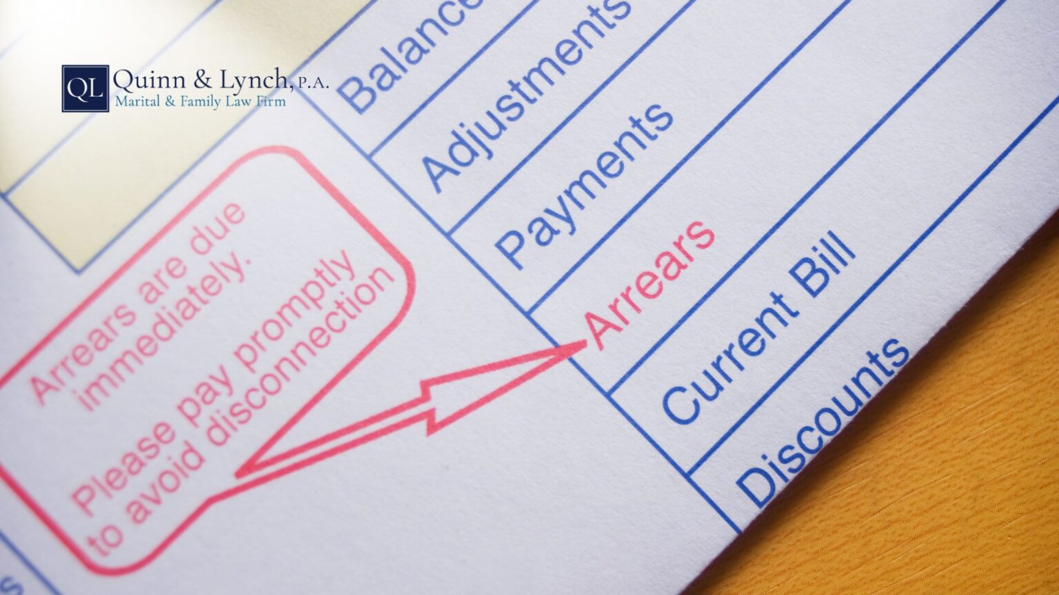 Child Support Arrears in Florida | Quinn & Lynch | Tampa, FL