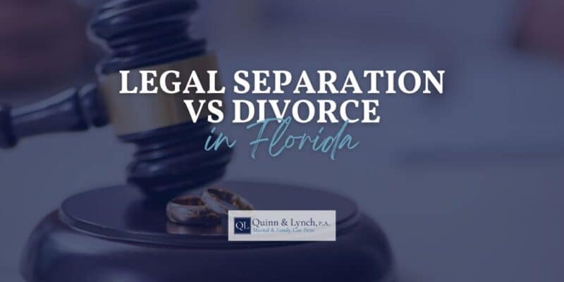 Divorce vs. Legal Separation