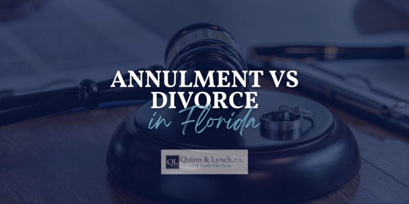annulment vs divorce